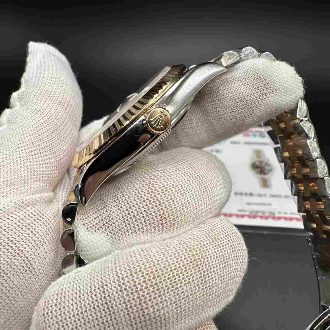 Datejust 41mm VS 3235 18K rose gold 2tone with white gold plating jubilee band F500