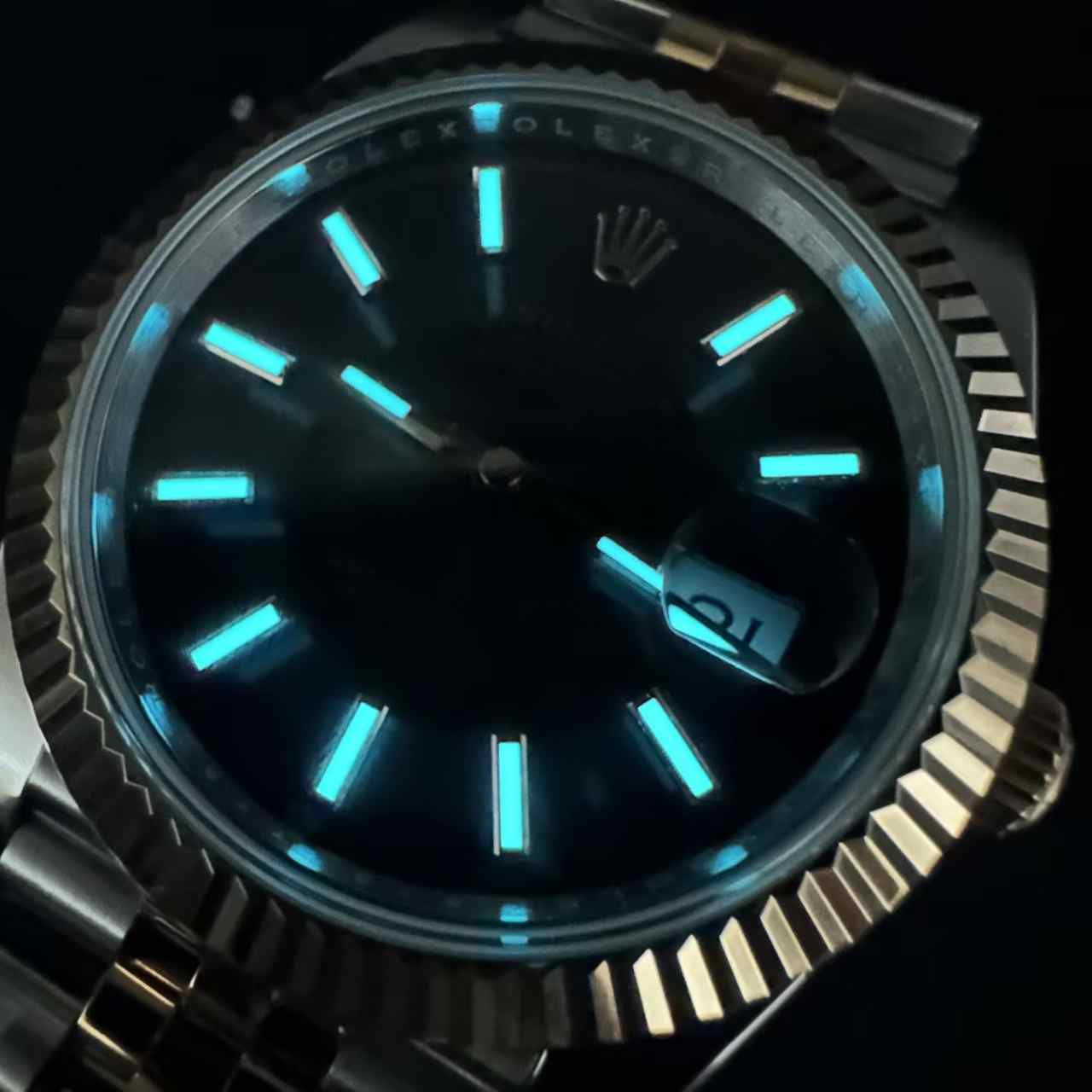 Datejust 41mm VS 3235 18K rose gold 2tone with white gold plating jubilee band F500