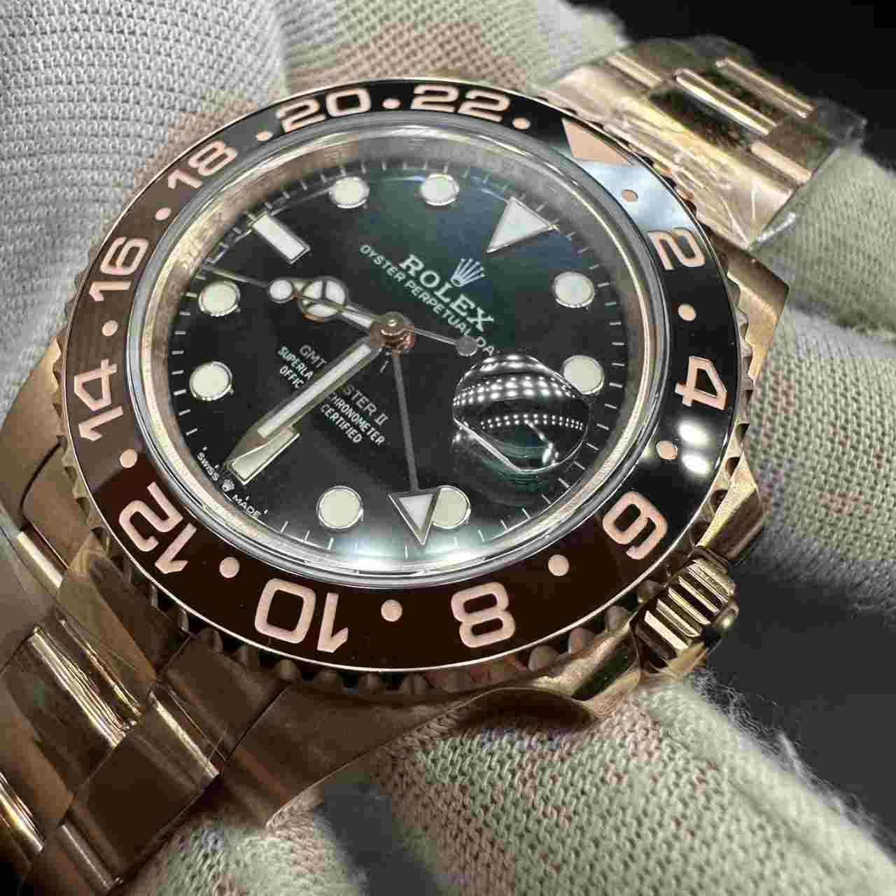 GMT root beer BP 2813 rose gold. 250$