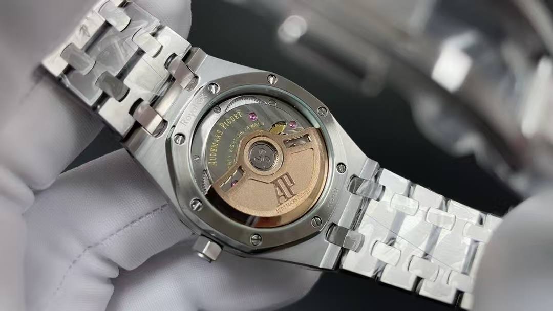 AP Swiss women 34mm automatic iced blue dial 34mm 77350 Cal.5800 movement  350$