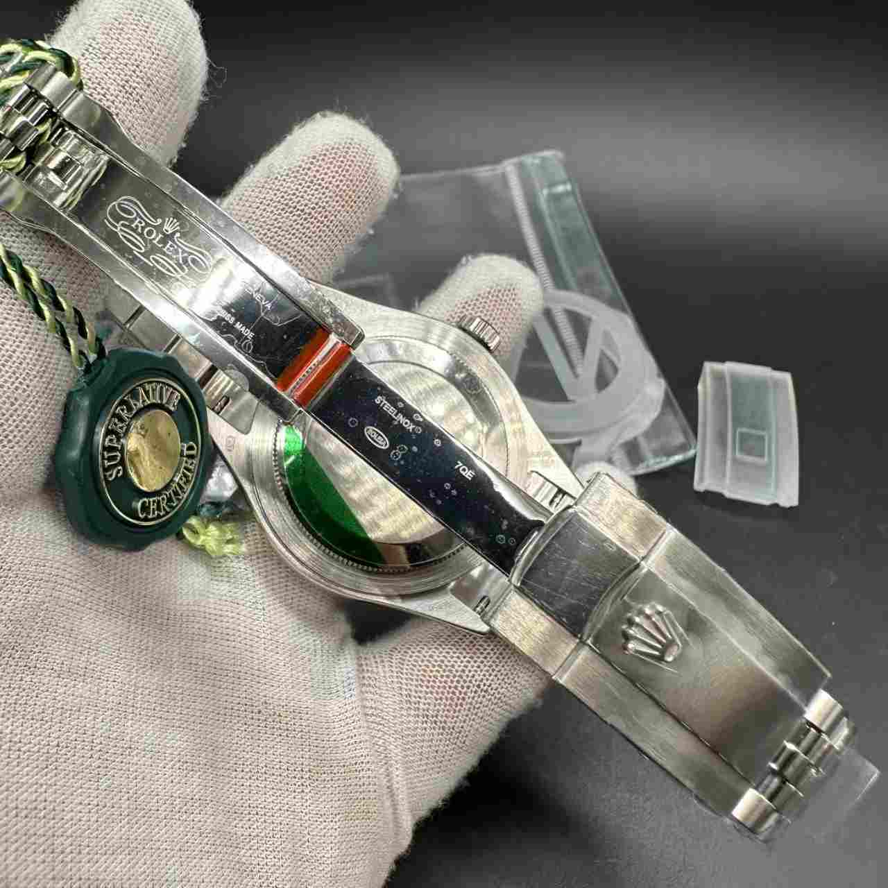 Sky-dweller Super clone Noob V1 9001 automatic steel case 42mm blue dial Jubilee band. 300$