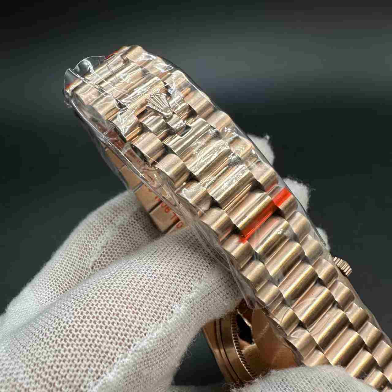 Daydate GD factory Miyota automatic AAA+ rose gold case 40mm green dial President band. 136$