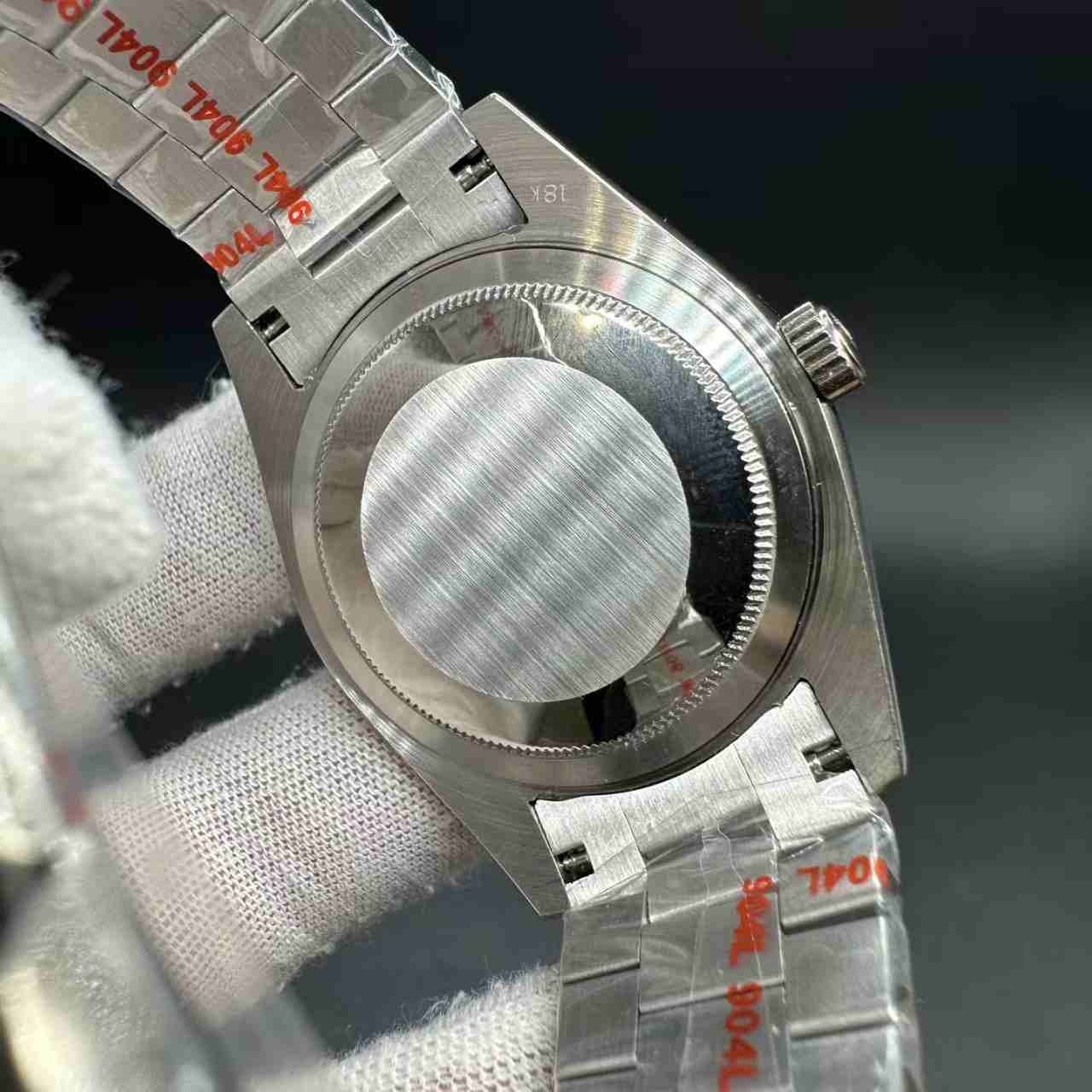 Daydate GD factory Miyota automatic AAA+ steel case 40mm white pearl baguette dial President band. 136$