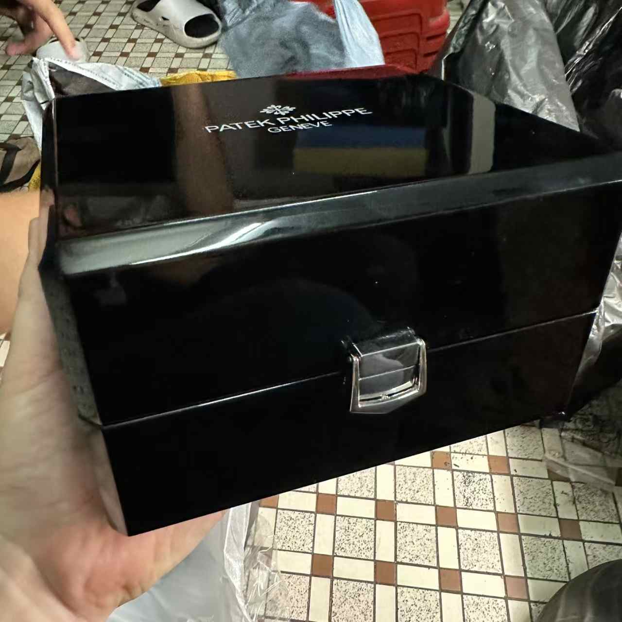 Patek box black AAA 60$