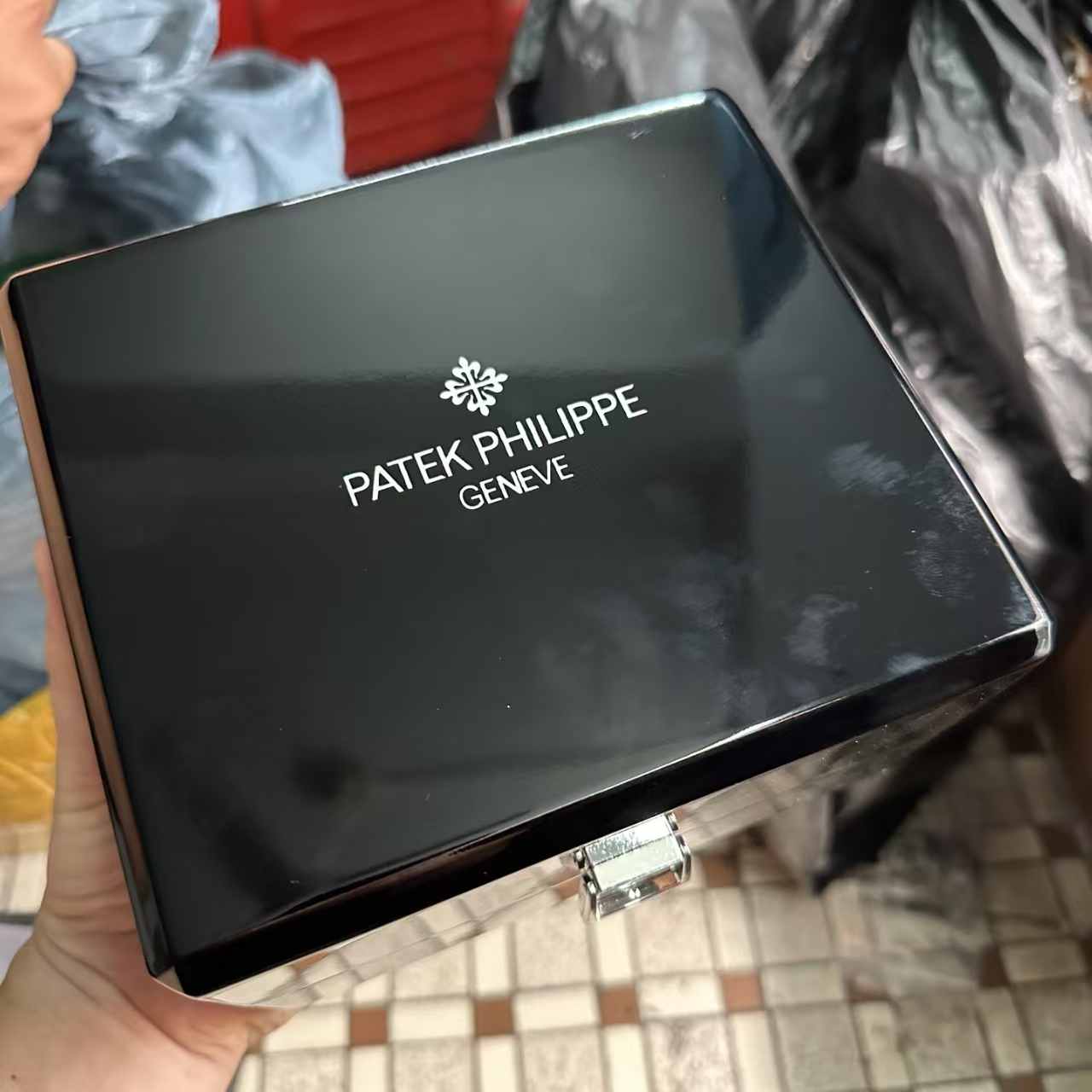 Patek box black AAA 60$