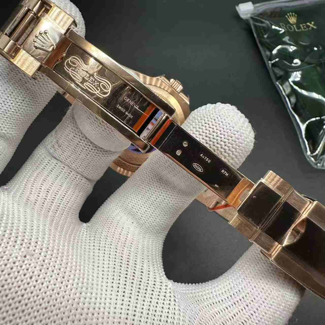 GMT root beer AR 3285 super clone all rose gold case. 600$