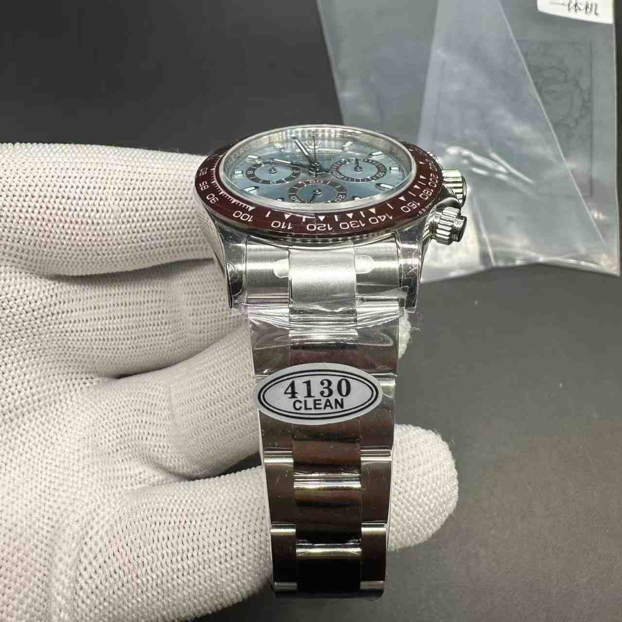 Daytona ice blue high quality automatic 4130   350$