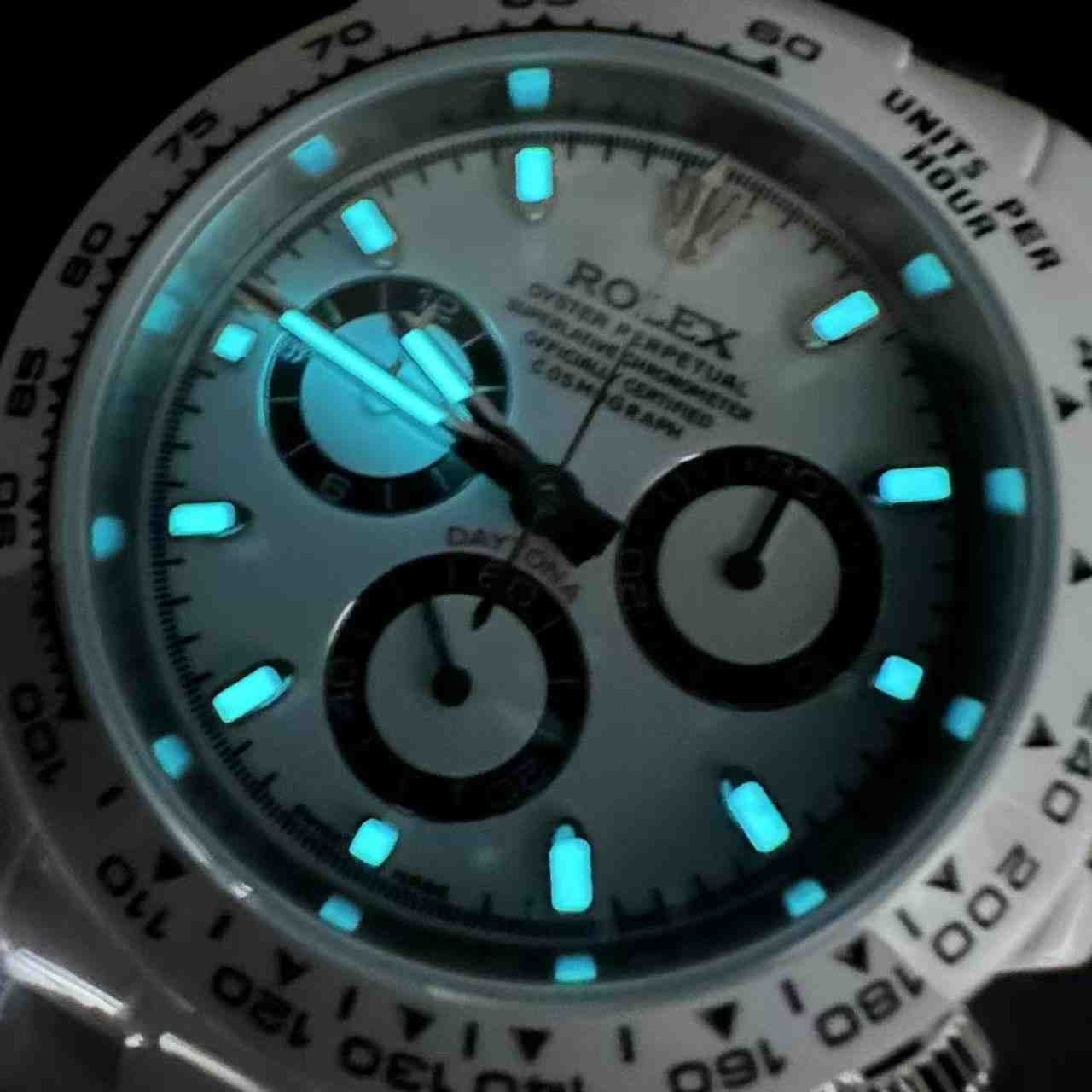 Daytona white ceramic chronograph 7750 automatic TW factory XD29