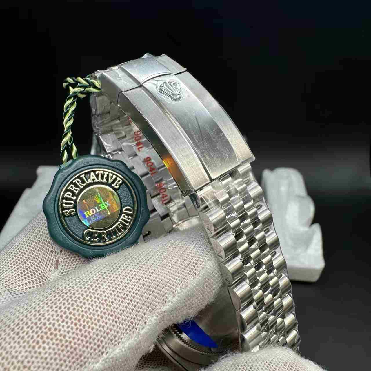 Sky-dweller ZF 9001 full works automatic 904L steel case 42mm Black dial jubilee band. 398$