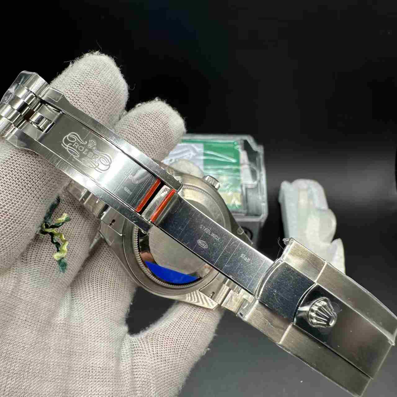 Sky-dweller ZF 9001 full works automatic 904L steel case 42mm Black dial jubilee band. 398$