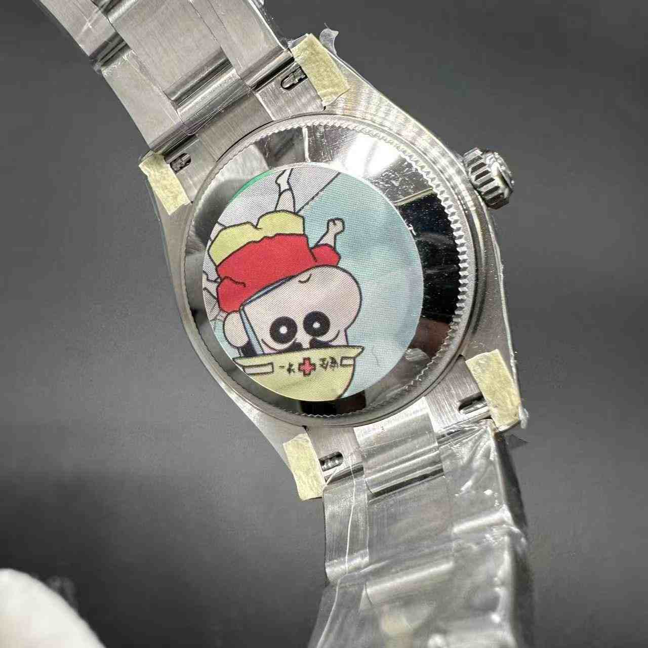 Datejust ARF 2236 automatic steel case 31mm diamonds bezel pink dial oyster band women watch. 380$