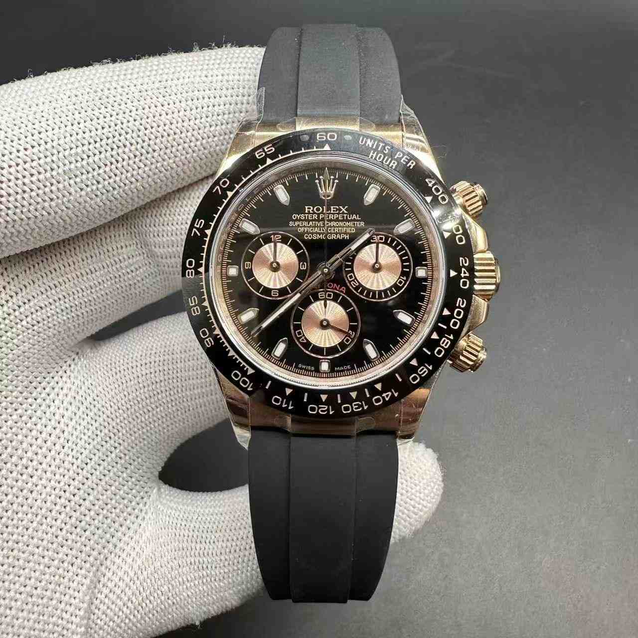 Daytona super clone 4130 gain weight 165g rose gold. 600$