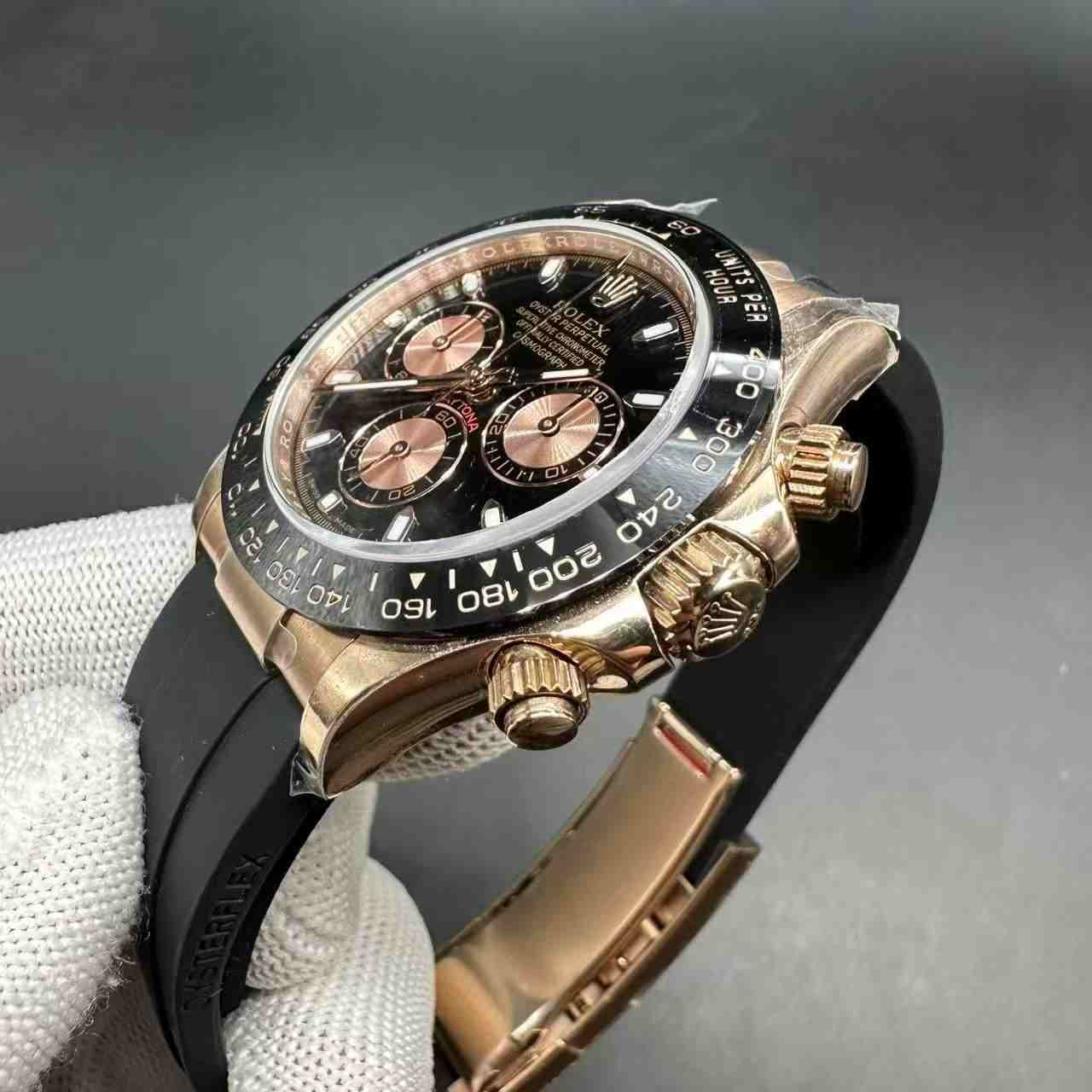 Daytona super clone 4130 gain weight 165g rose gold. 600$