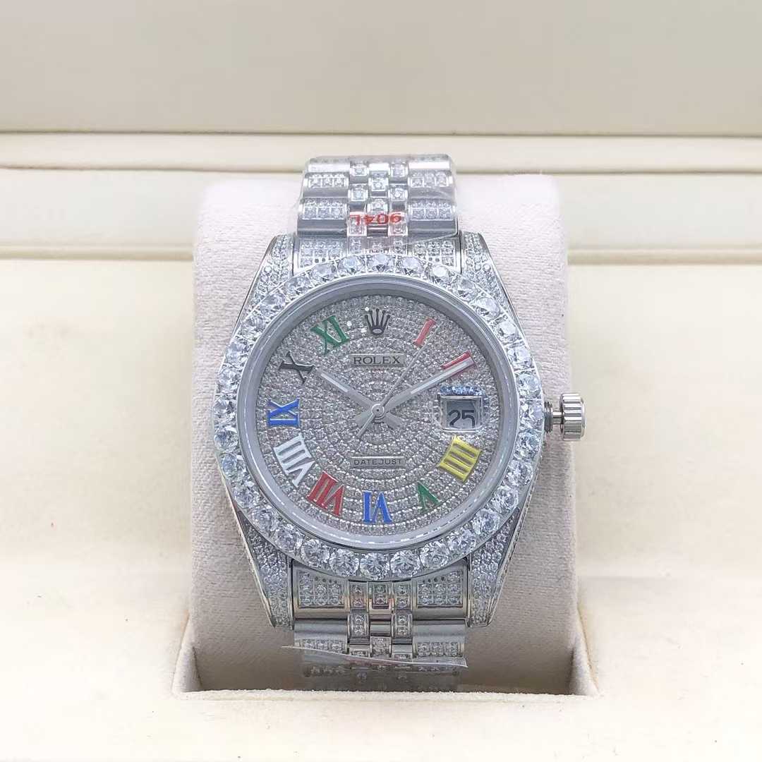 DateJust full diamond 3.55mm diamond size 41mm