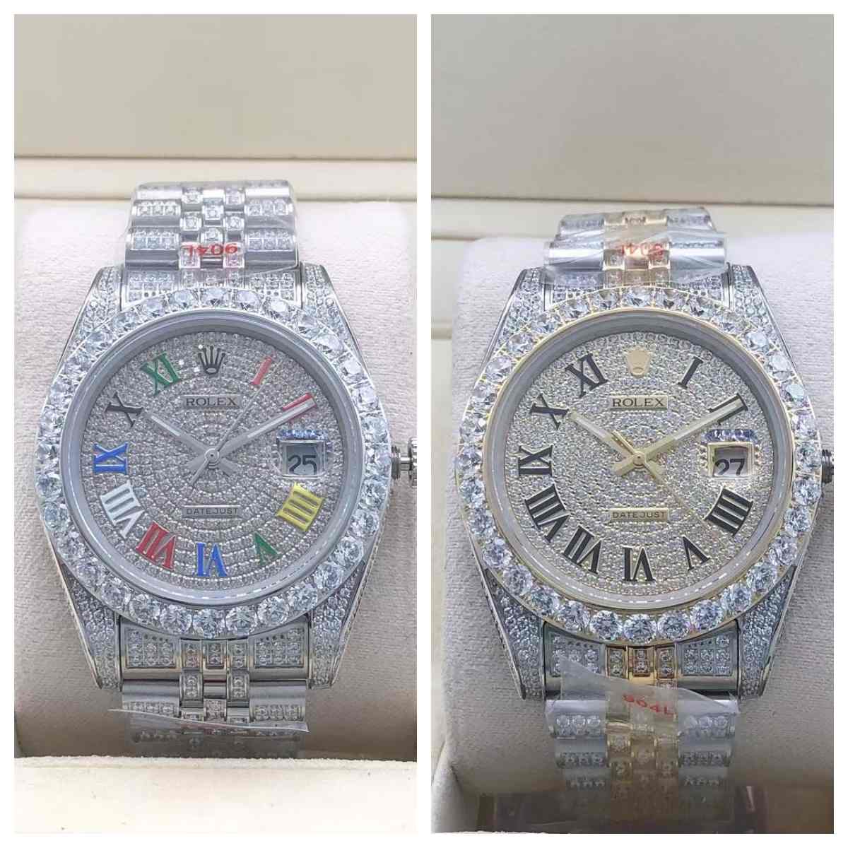 DateJust full diamond 3.55mm diamond size 41mm