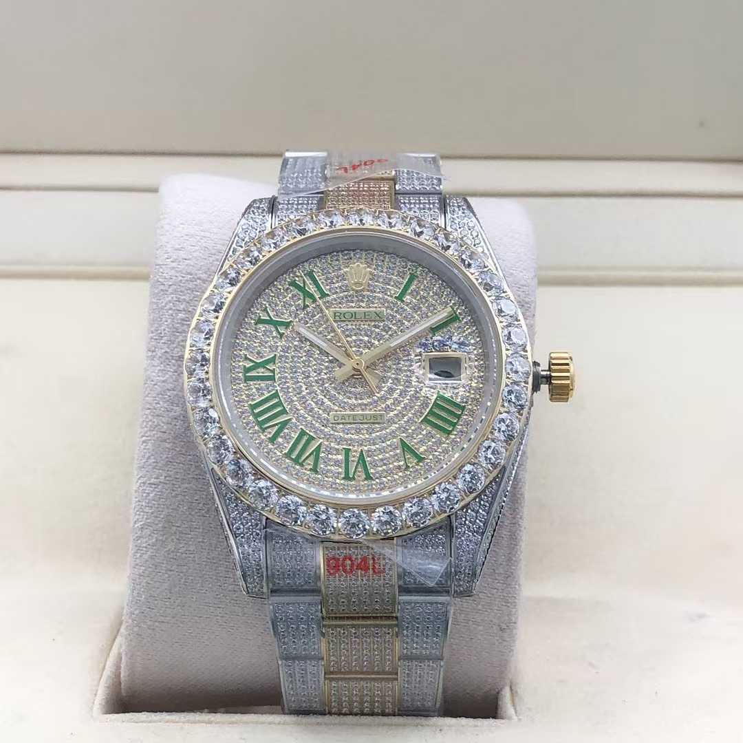 DateJust full diamond 3.55mm diamond size 41mm