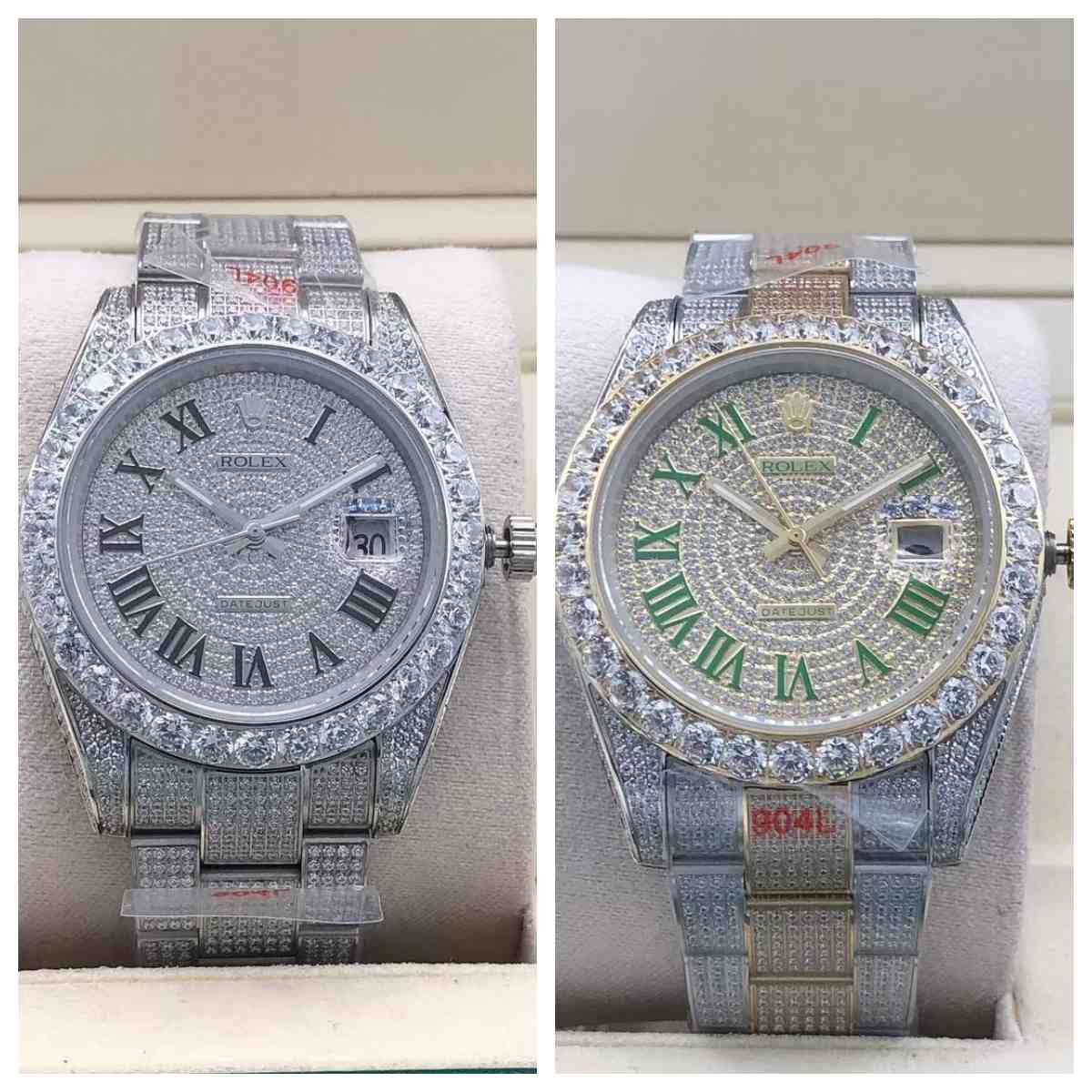 DateJust full diamond 3.55mm diamond size 41mm