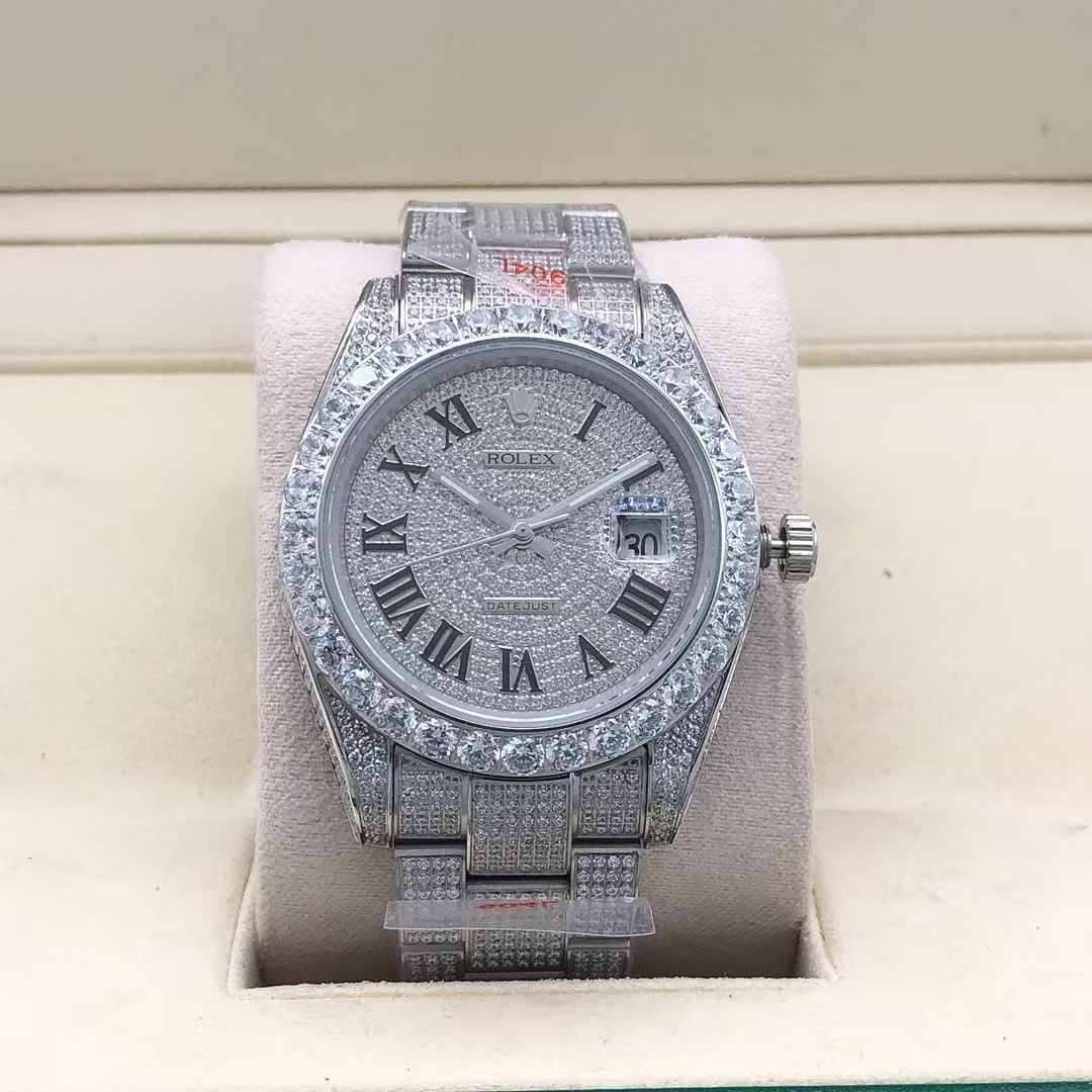 DateJust full diamond 3.55mm diamond size 41mm
