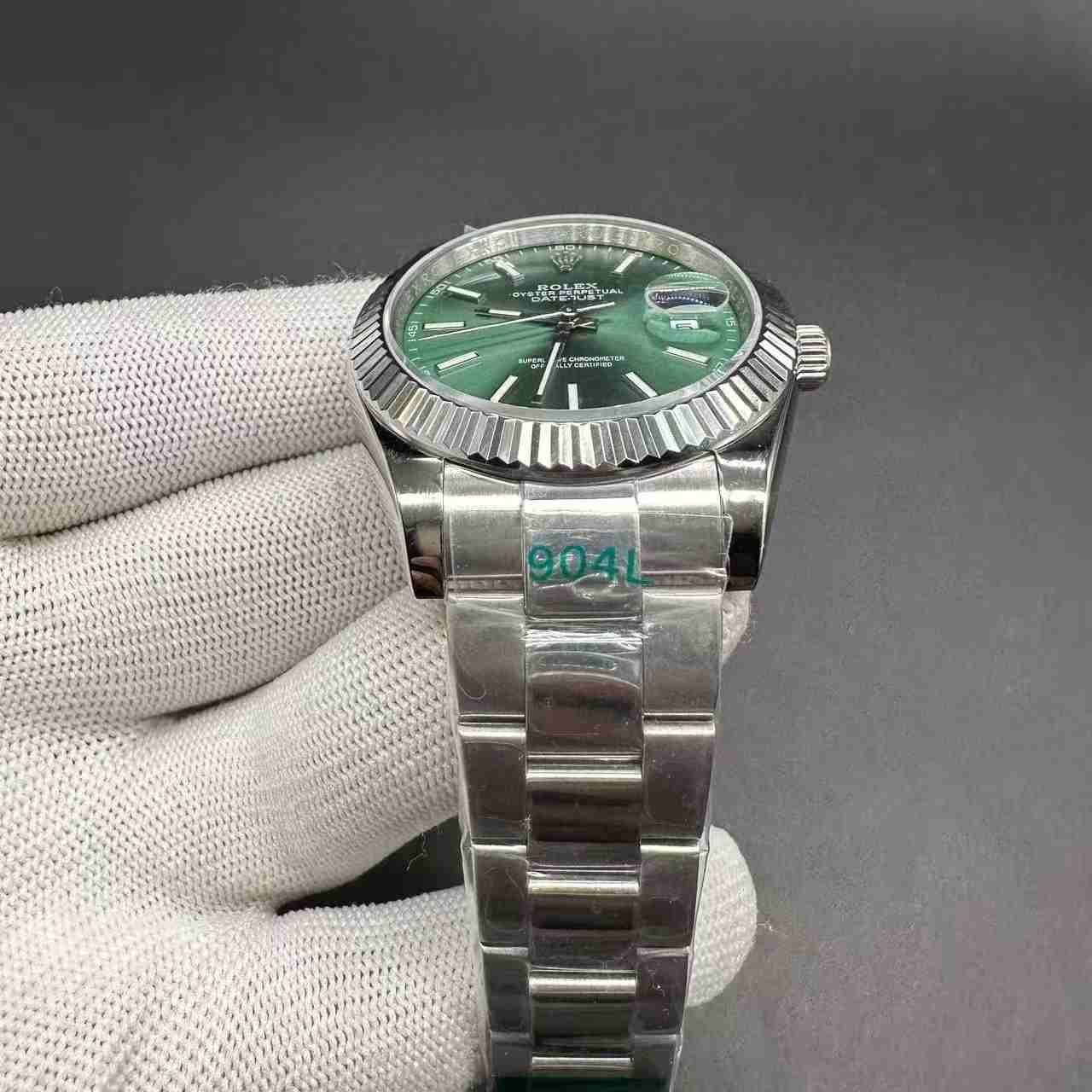 Datejust 41mm YT factory AAA+ mint green dial oyster band  125$