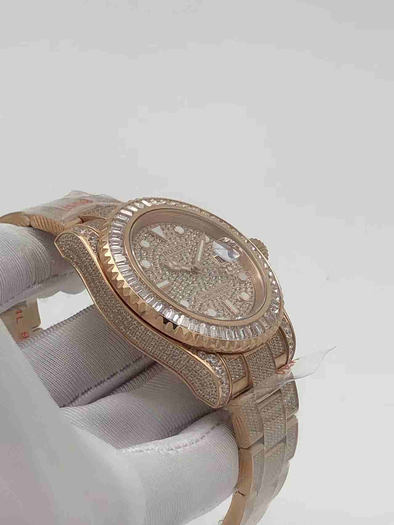 Rolex YM full diamonds rose gold 40MM