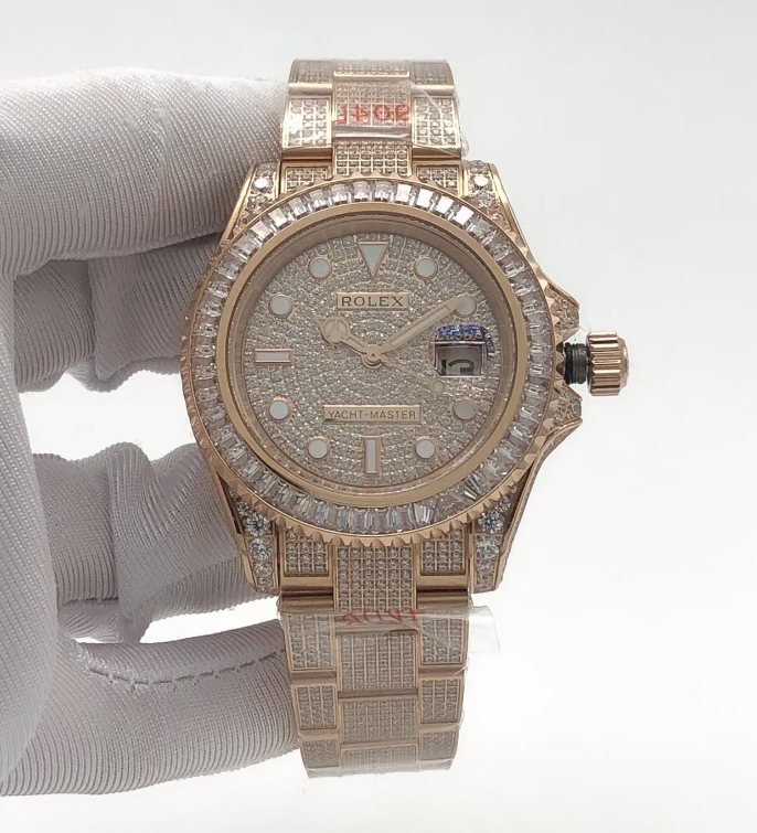 Rolex YM full diamonds rose gold 40MM