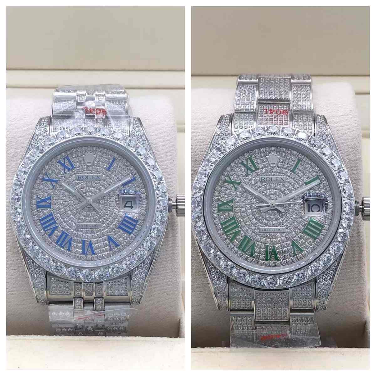 DateJust full diamond 3.55mm diamond size 41mm