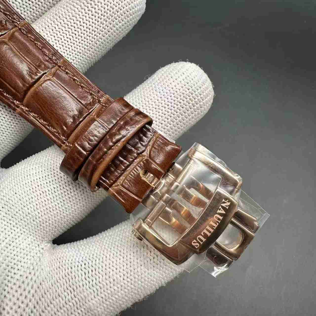 Patek Philippe 5712 AAA automatic rose gold case 40mm brown leather 128$