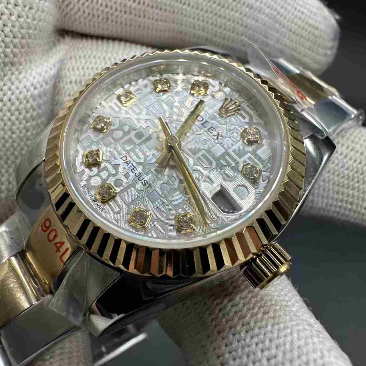 Datejust AAA automatic 2tone gold 31mm computer dial oyster band women watch. 115$