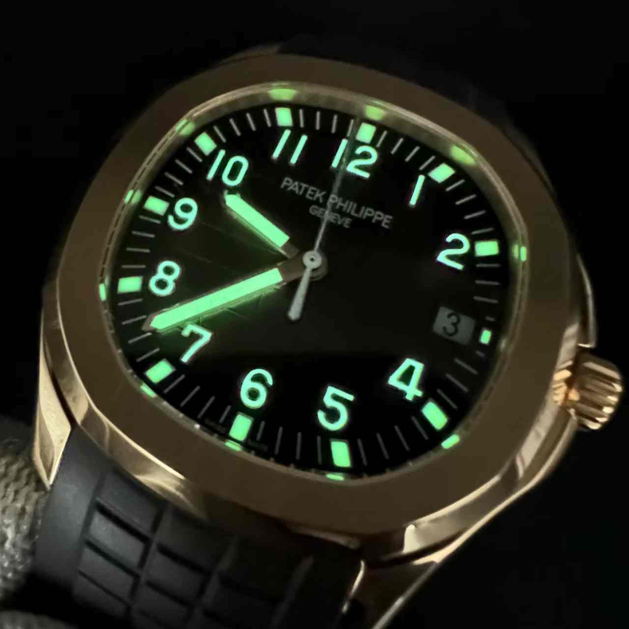 Patek Philippe 5167 3K factory real 18k rose gold plating