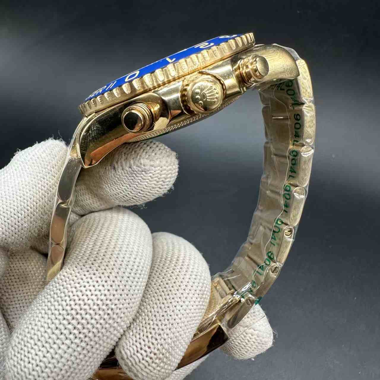 YM2 AAA+ YT factory gold case 44mm white dial oyster band 125$