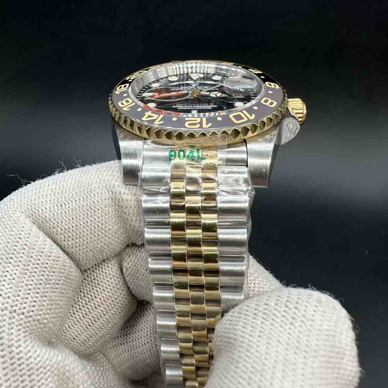 GMT AAA+ YT factory 2tone gold case jubilee band 125$