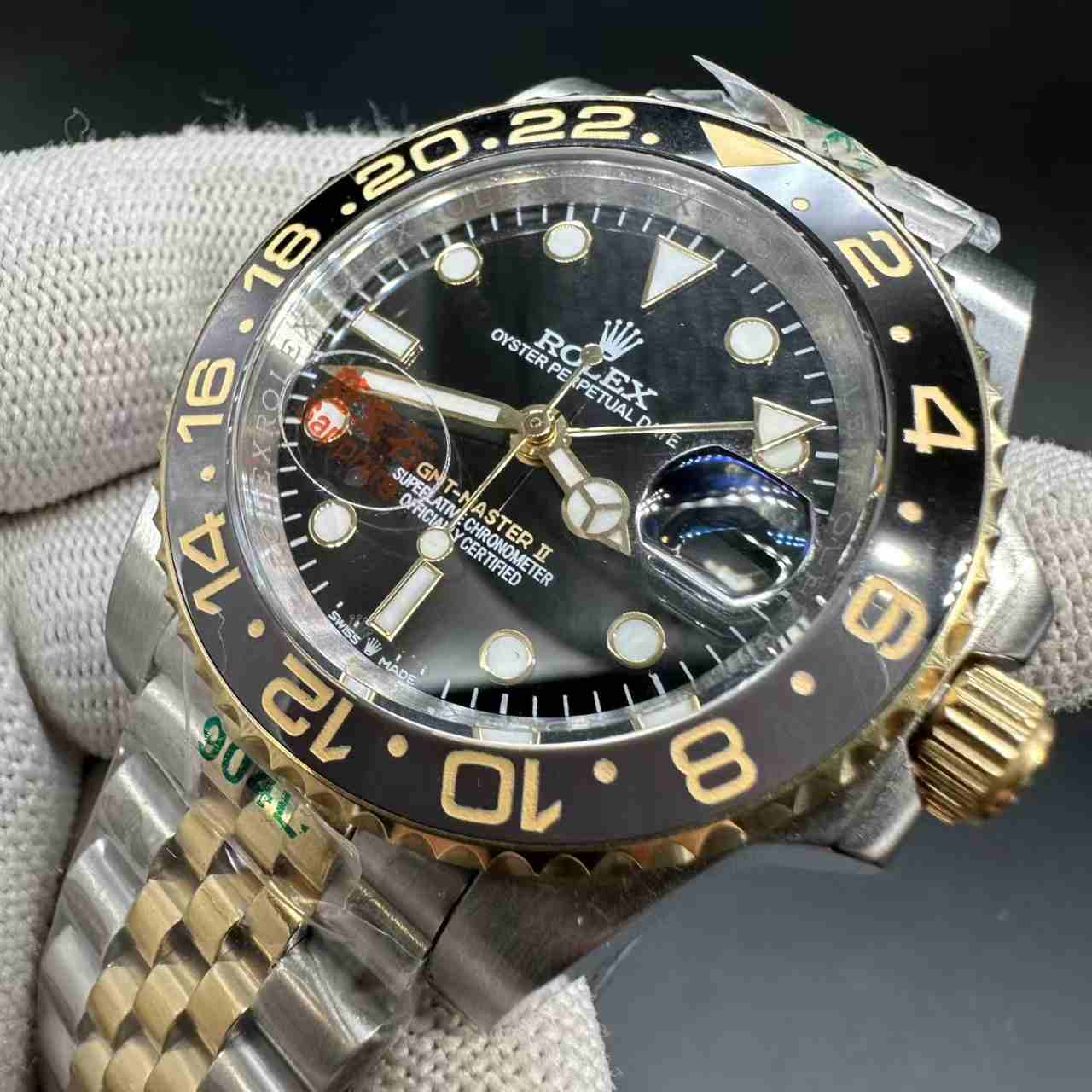 GMT AAA+ YT factory 2tone gold case jubilee band 125$