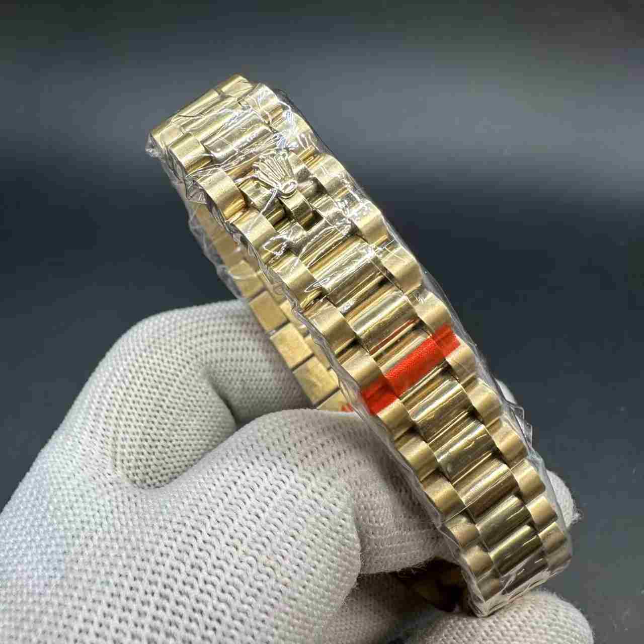 Datejust AAA all gold 31mm gold dial President band women watch 115$