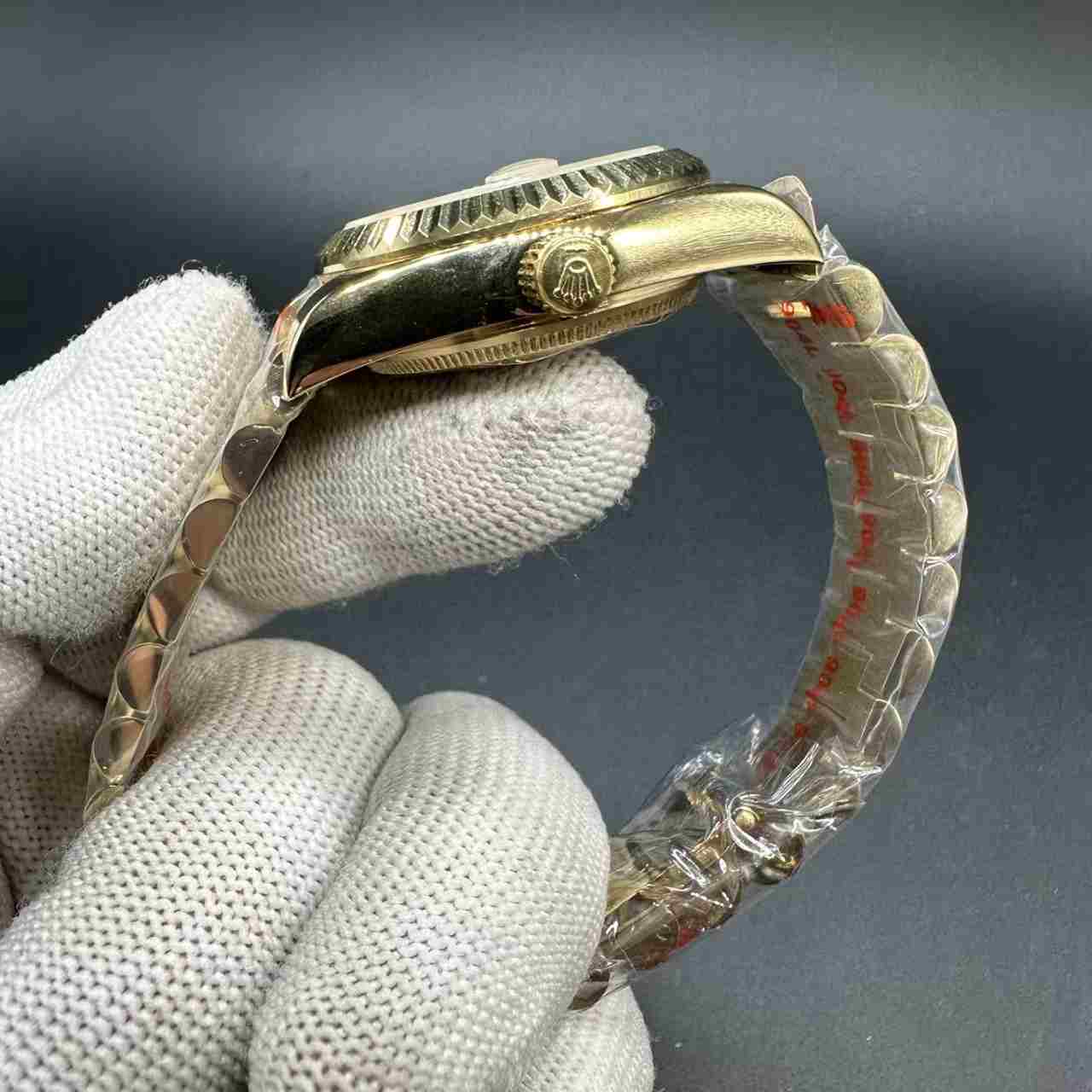 Datejust AAA all gold 31mm gold dial President band women watch 115$