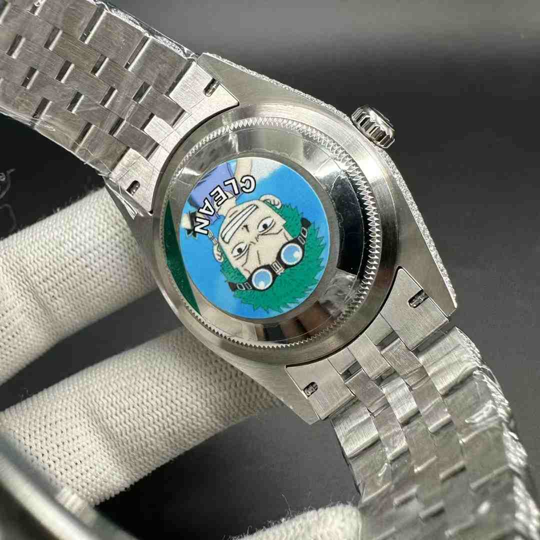 Datejust 36 Copy clean 3235 customized Moissanite diamonds case 36mm Pink dial Jubilee band women shiny watch. M130+L550 1500$