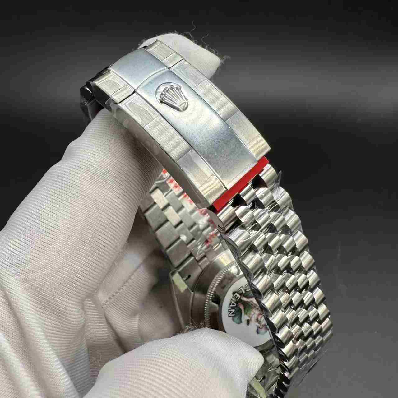 Datejust 41mm Copy clean 3235 automatic Steel case White pearl dial Jubilee band. 300$