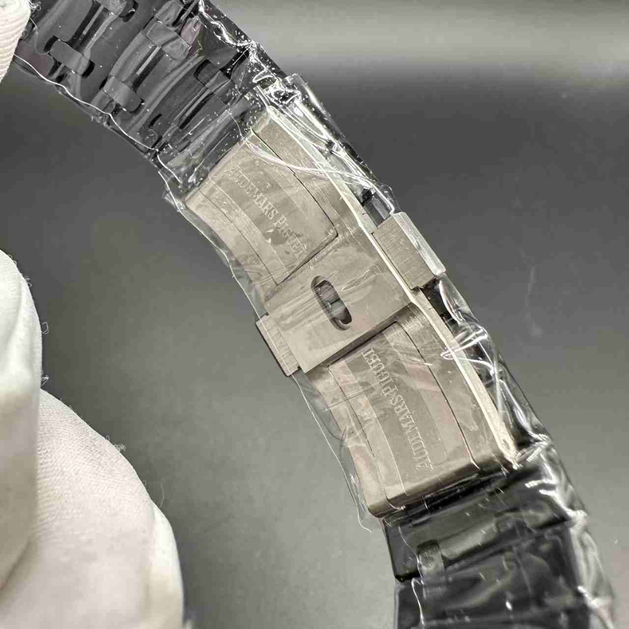 AP Royal Oak 15407OR THB new version Cal.3132 automatic movement Black case 41mm Skeleton openwork dial two balance wheels.  580$