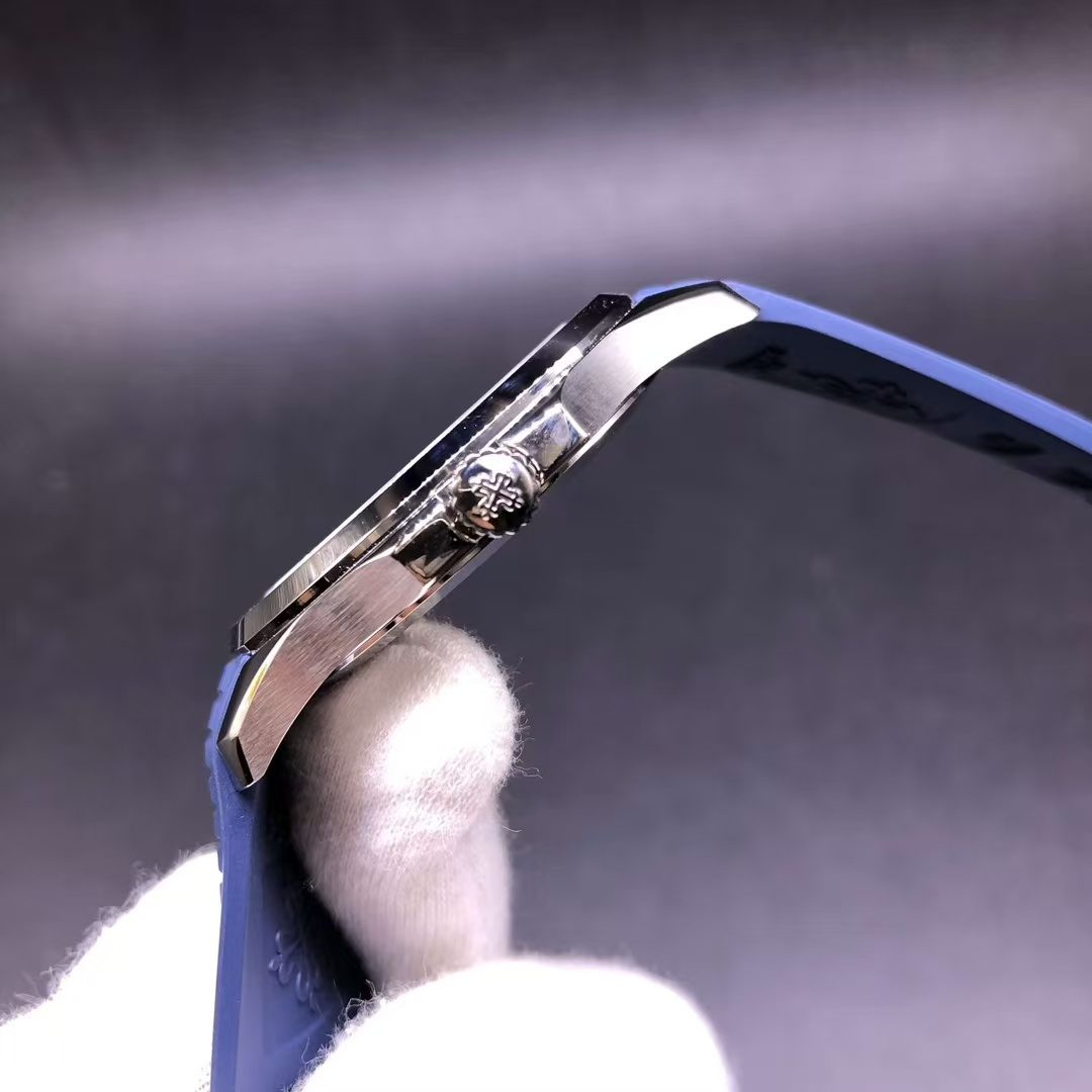 Patek Philippe 5168 3K factory big size 42mm Cal26-330 movement Blue dial blue rubber strap 520$