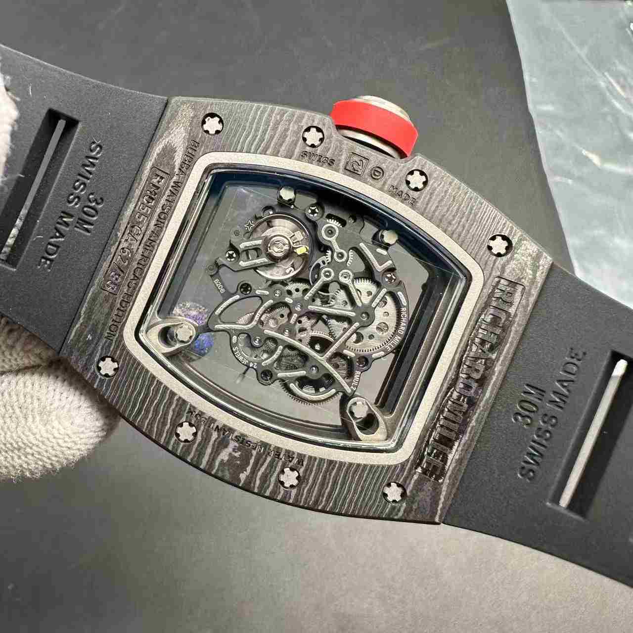 RM055 APS Black carbon skeleton 800$. Single strap price 100$.