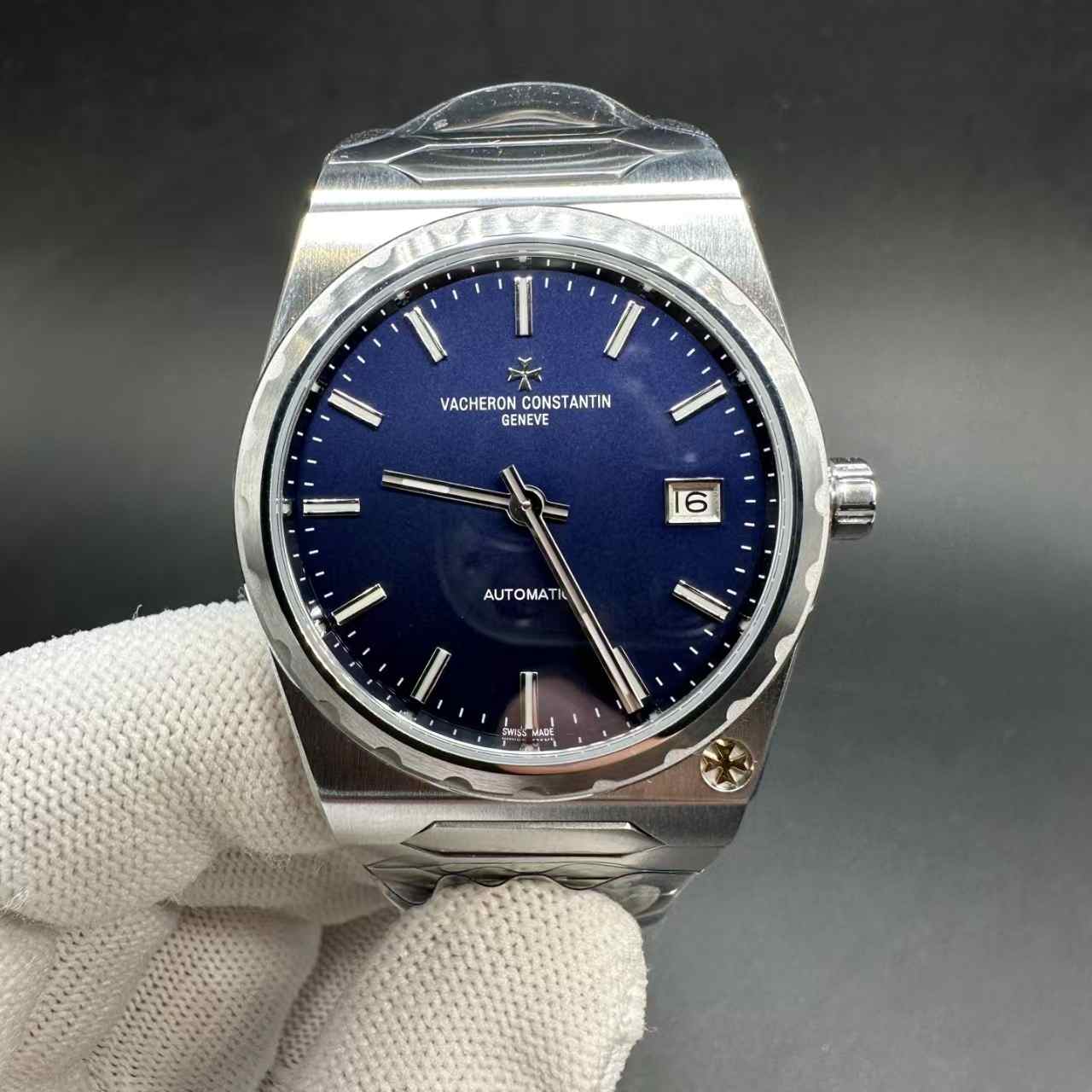 VC 222 super clone steel case 37mm blue dial top version 380$