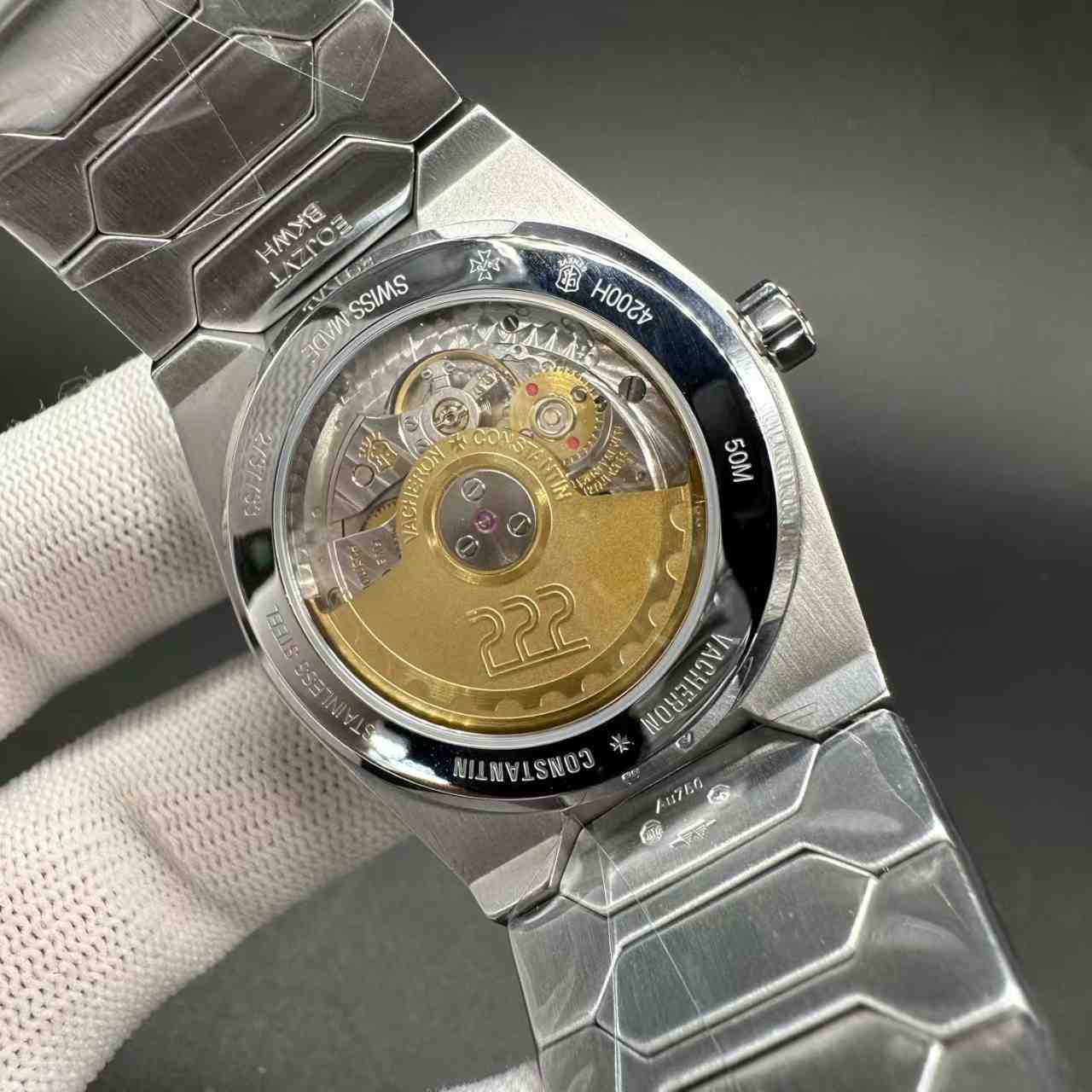 VC 222 super clone steel case 37mm blue dial top version 380$