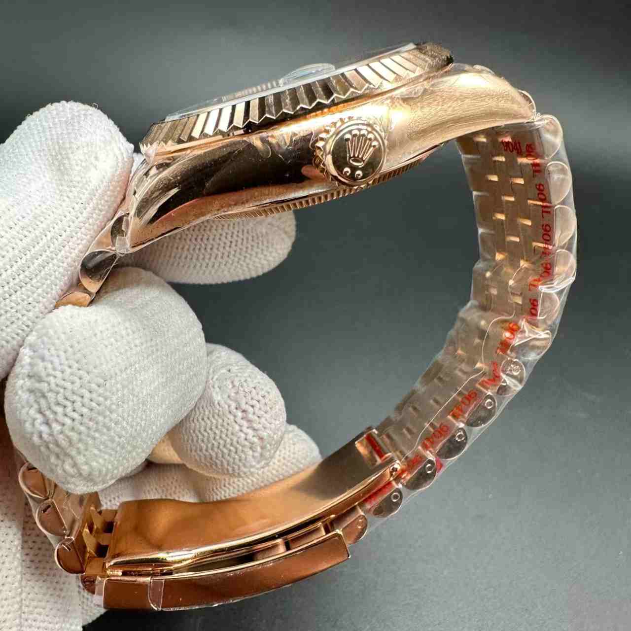 Sky-dweller Noob V2 9001 movement Rose gold case 42mm Blue dial Jubilee band. 398$