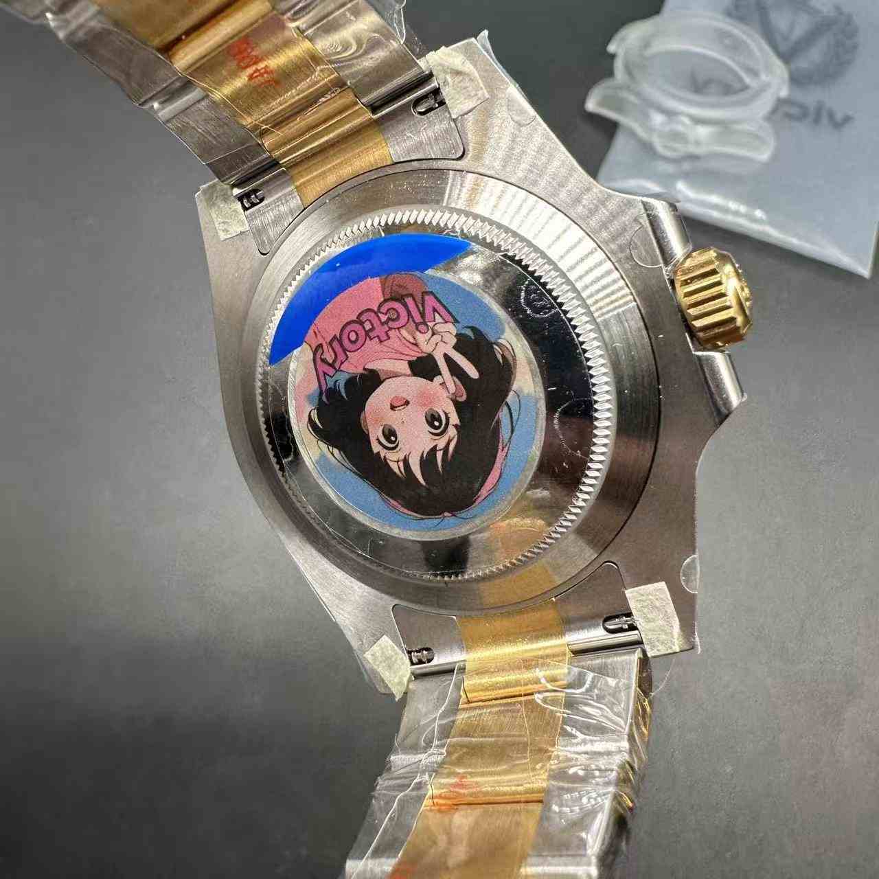 SUB 40mm Victory 3135 2tone gold Oyster band super clone  450$