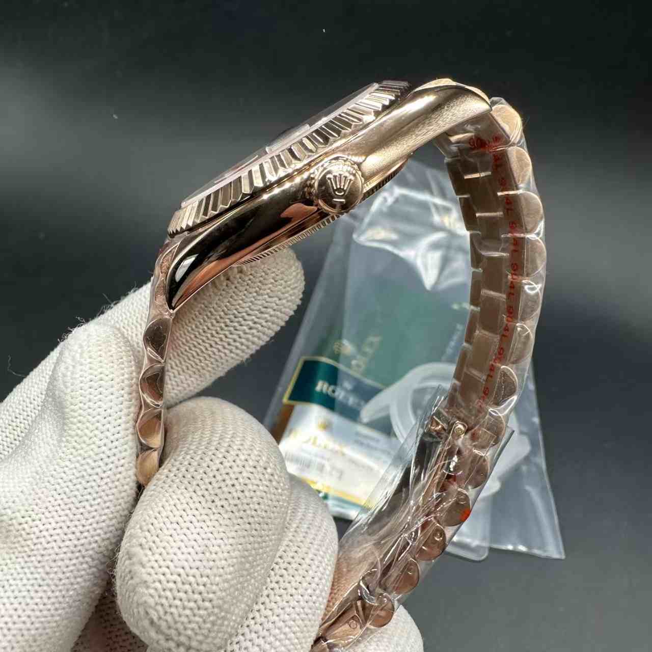 Daydate Ombré black dial rose gold case 40mm AAA+ GD factory automatic president band.  136$