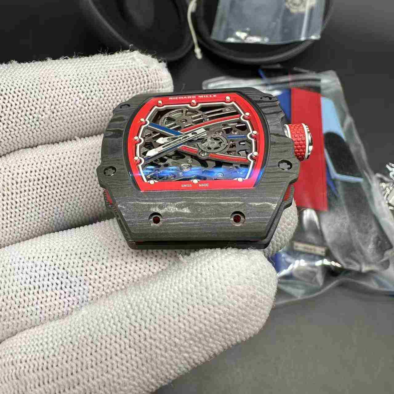 RM67-02 V3 super black carbon thin case 2250$