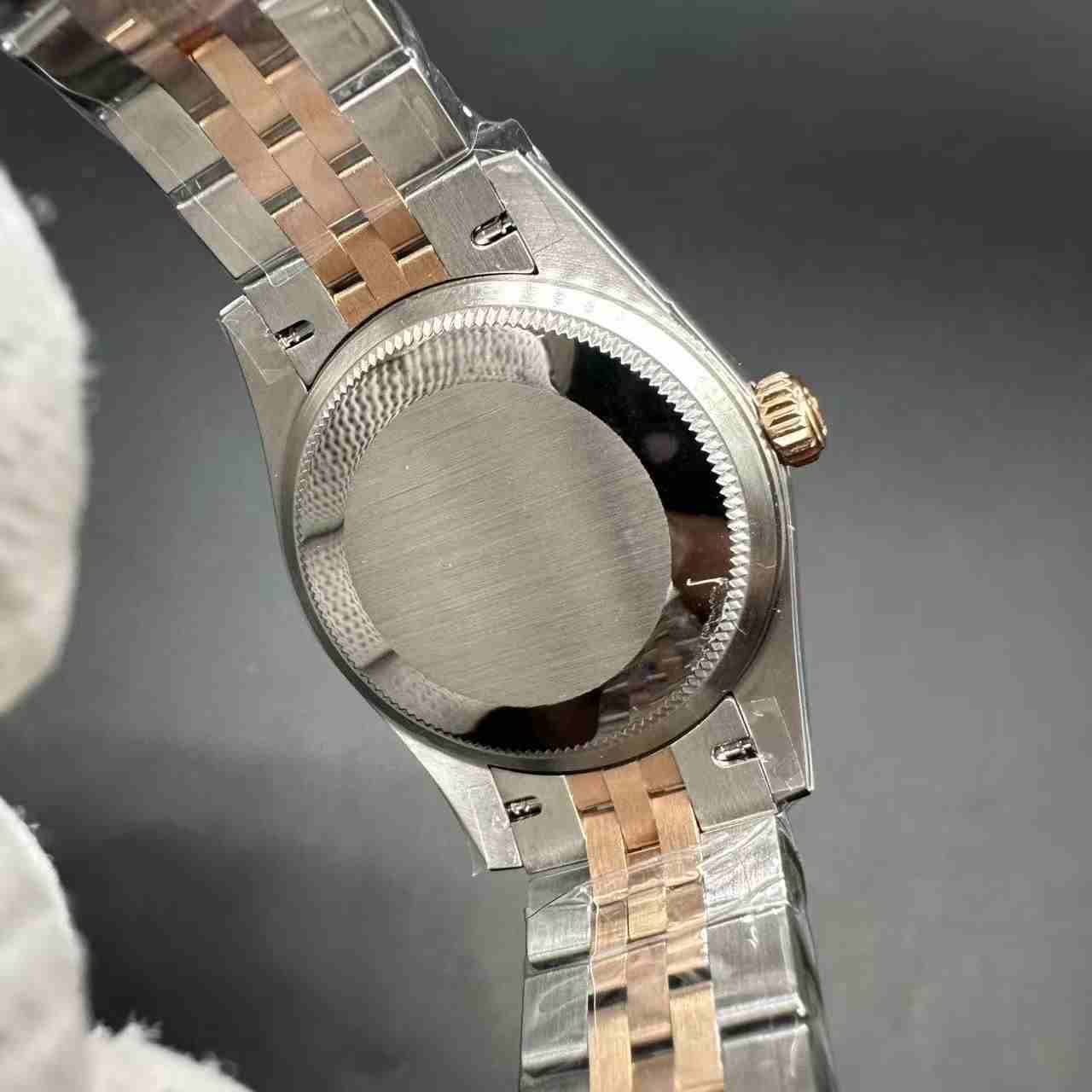 Datejust GM factory 2671 automatic rose gold 2tone 31mm brown dial jubilee band women watch. 390$