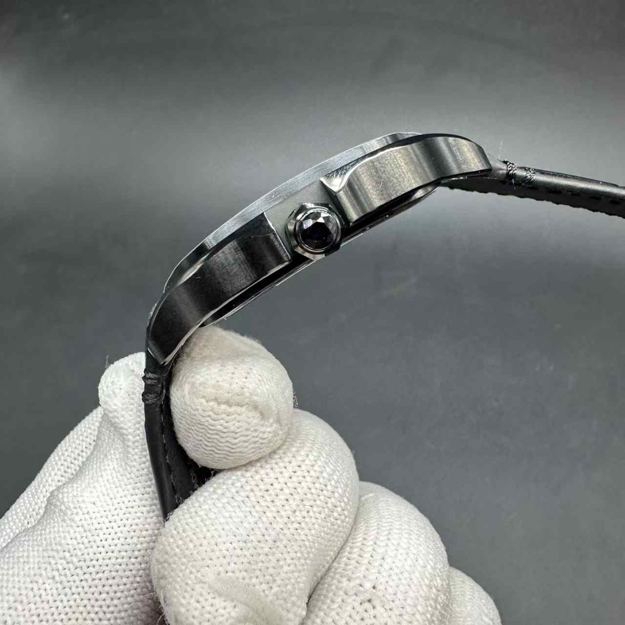 Santos skeleton ML super clone mechanical black case black leather 650$