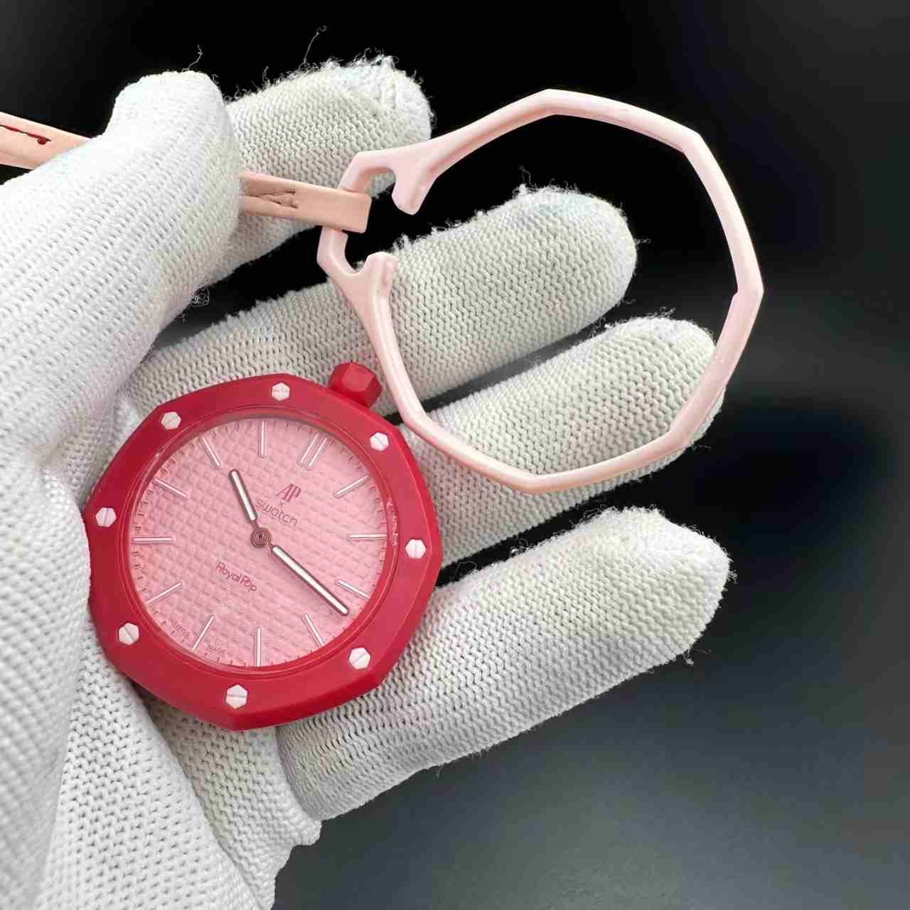 AP swatch ready for sales Quartz movement plastic case 41mm