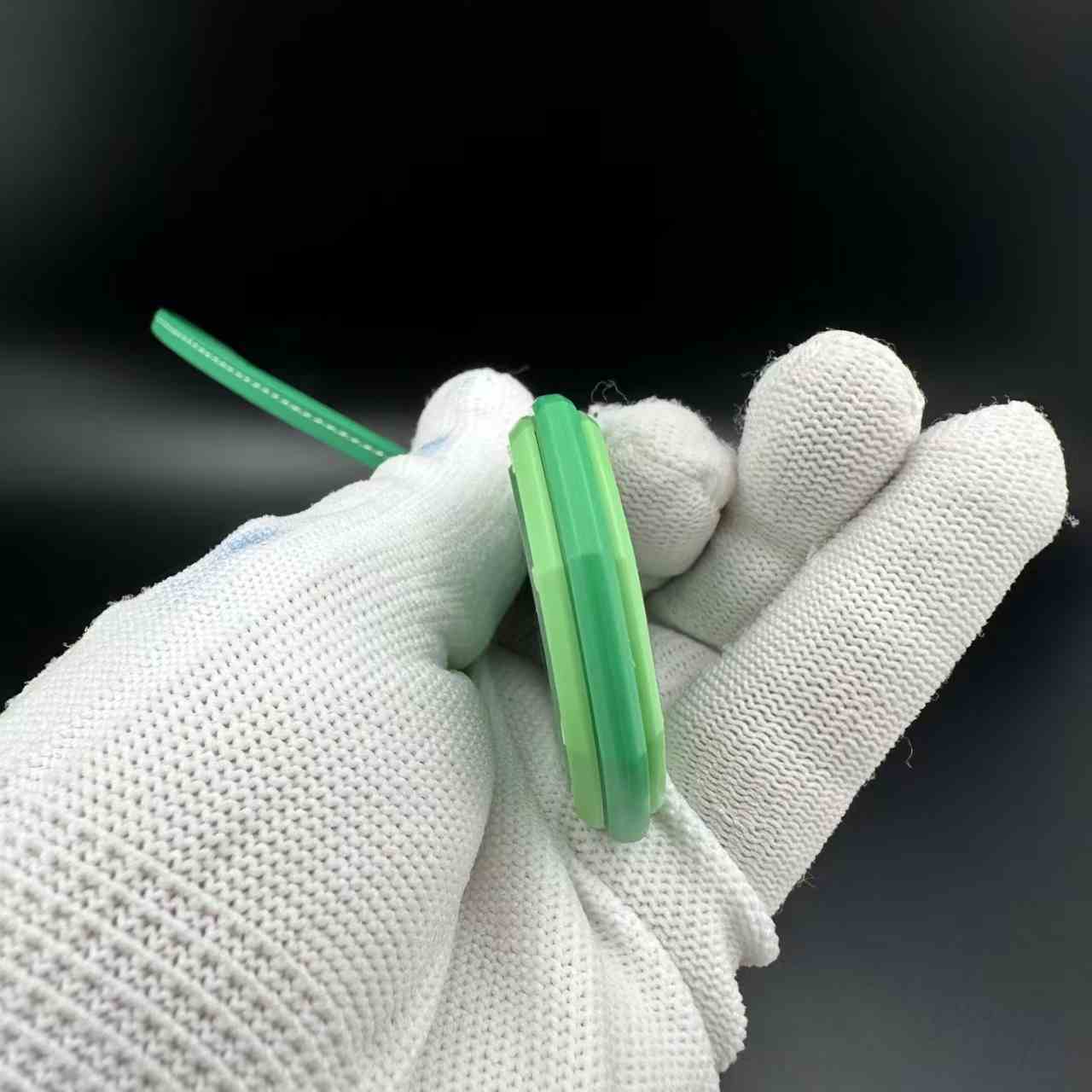 AP swatch ready for sales Quartz movement plastic case 41mm  green color