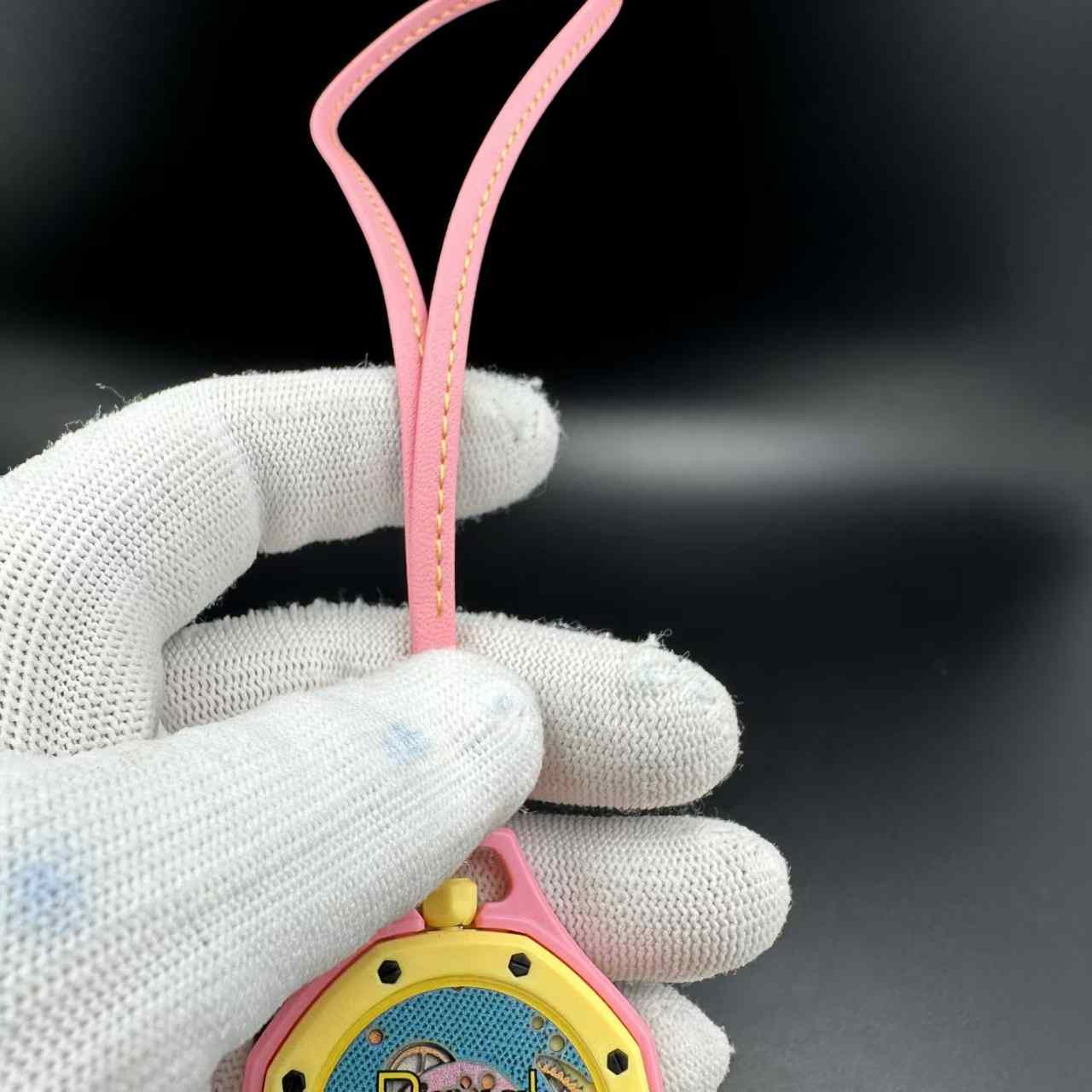 AP swatch ready for sales Quartz movement plastic case 41mm  yellow and  blue color